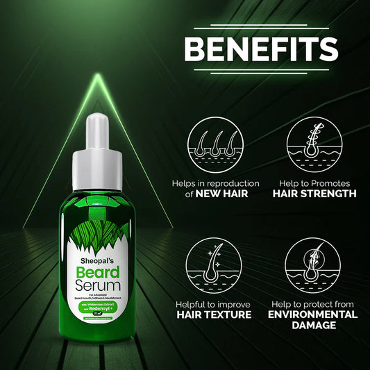 Beard Serum With Redensyl For Beard Growth