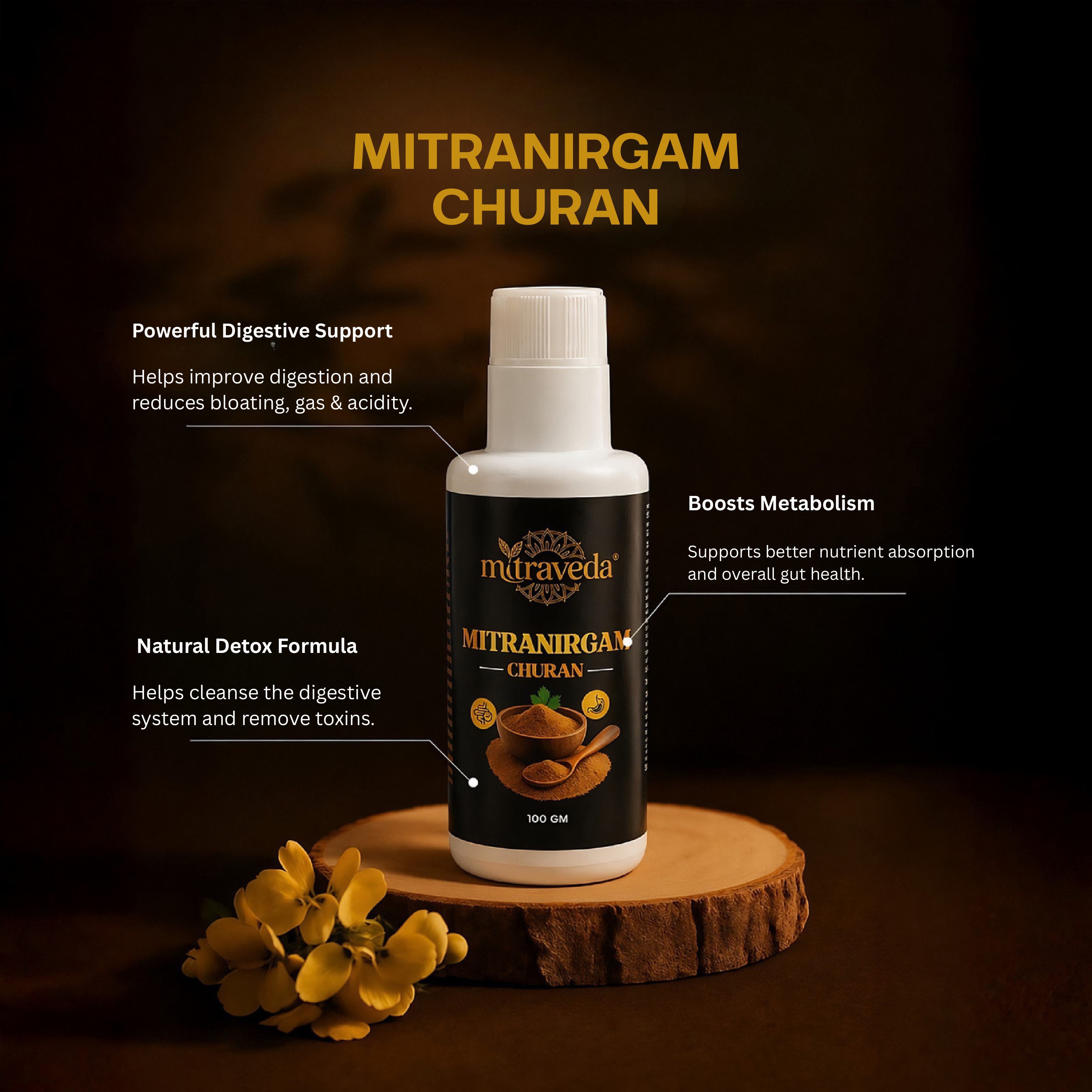 Mitranirgam Churan (100g) – Ayurvedic digestive & bowel care