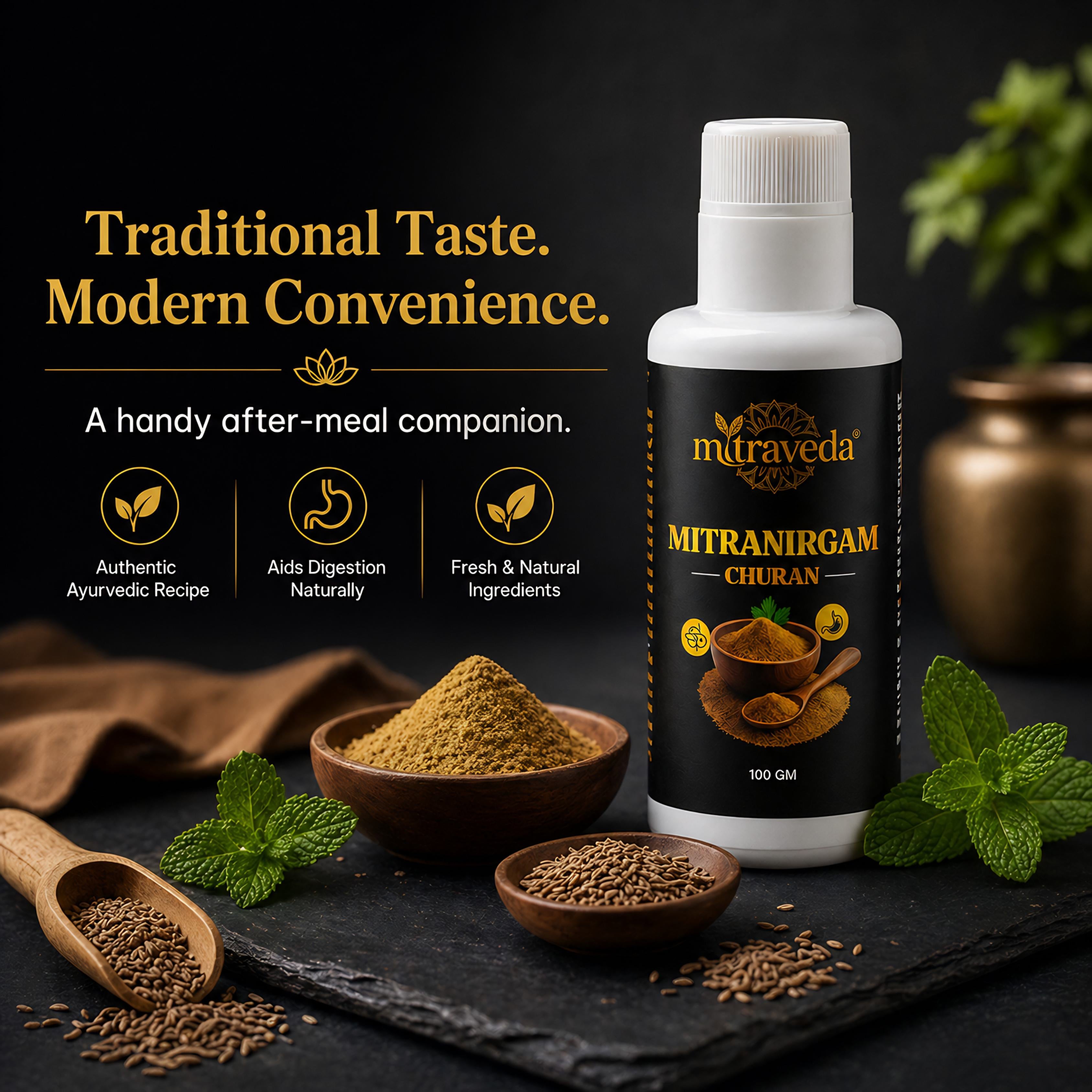 Mitranirgam Churan (100g) – Ayurvedic digestive & bowel care