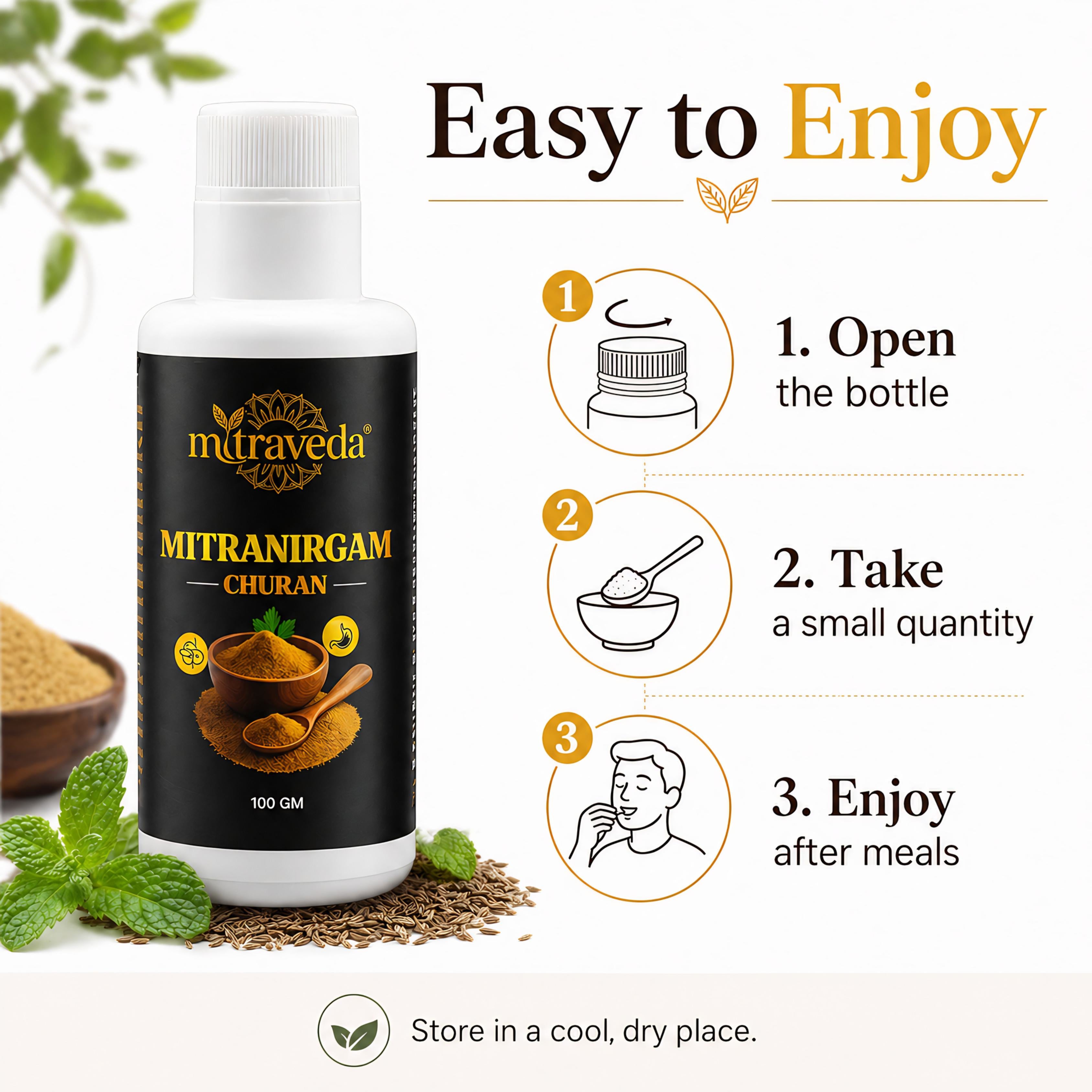 Mitranirgam Churan (100g) – Ayurvedic digestive & bowel care