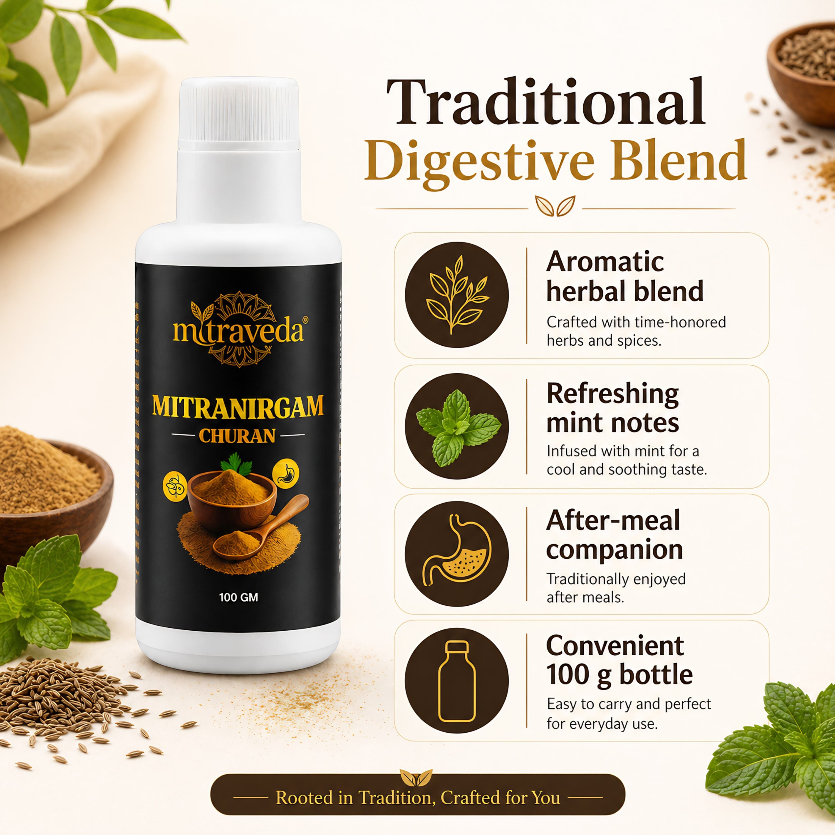 Mitranirgam Churan (100g) – Ayurvedic digestive & bowel care